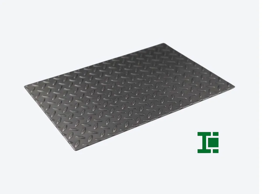 Chapa lagrimada laminada